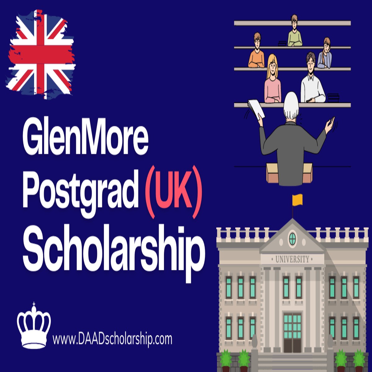 The Glenmore Medical Postgraduate Scholarship at the University of Edinburgh 2024-2025